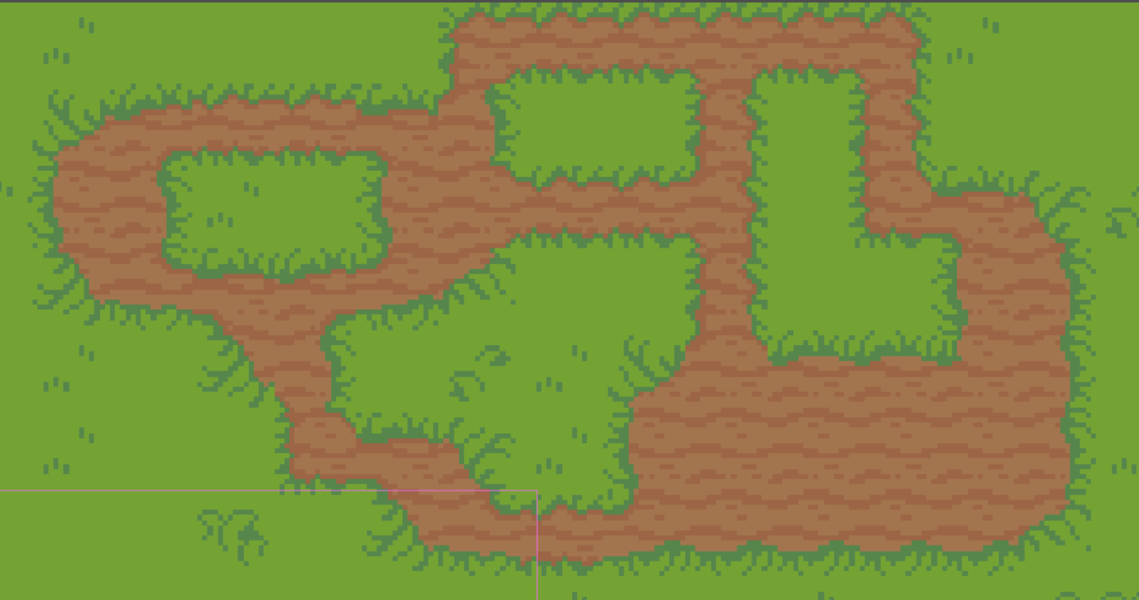 Een voorbeeld van gedetaileerd terrein