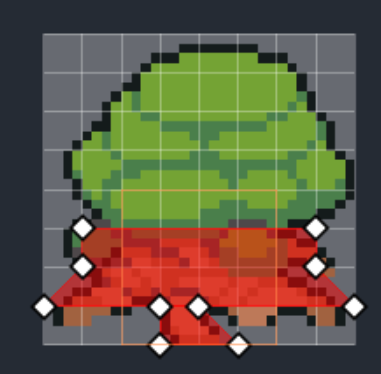 Obstakel met "collision shape"